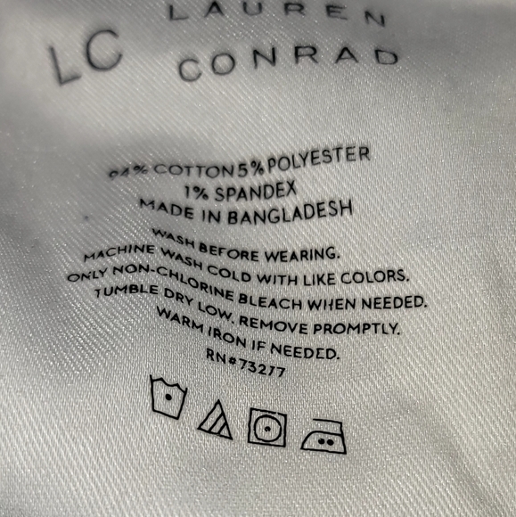 Lauren Conrad High-Rise Skinny Jeans, Light Wash, Size 14 – Stylish Jeans - Picture 7 of 7